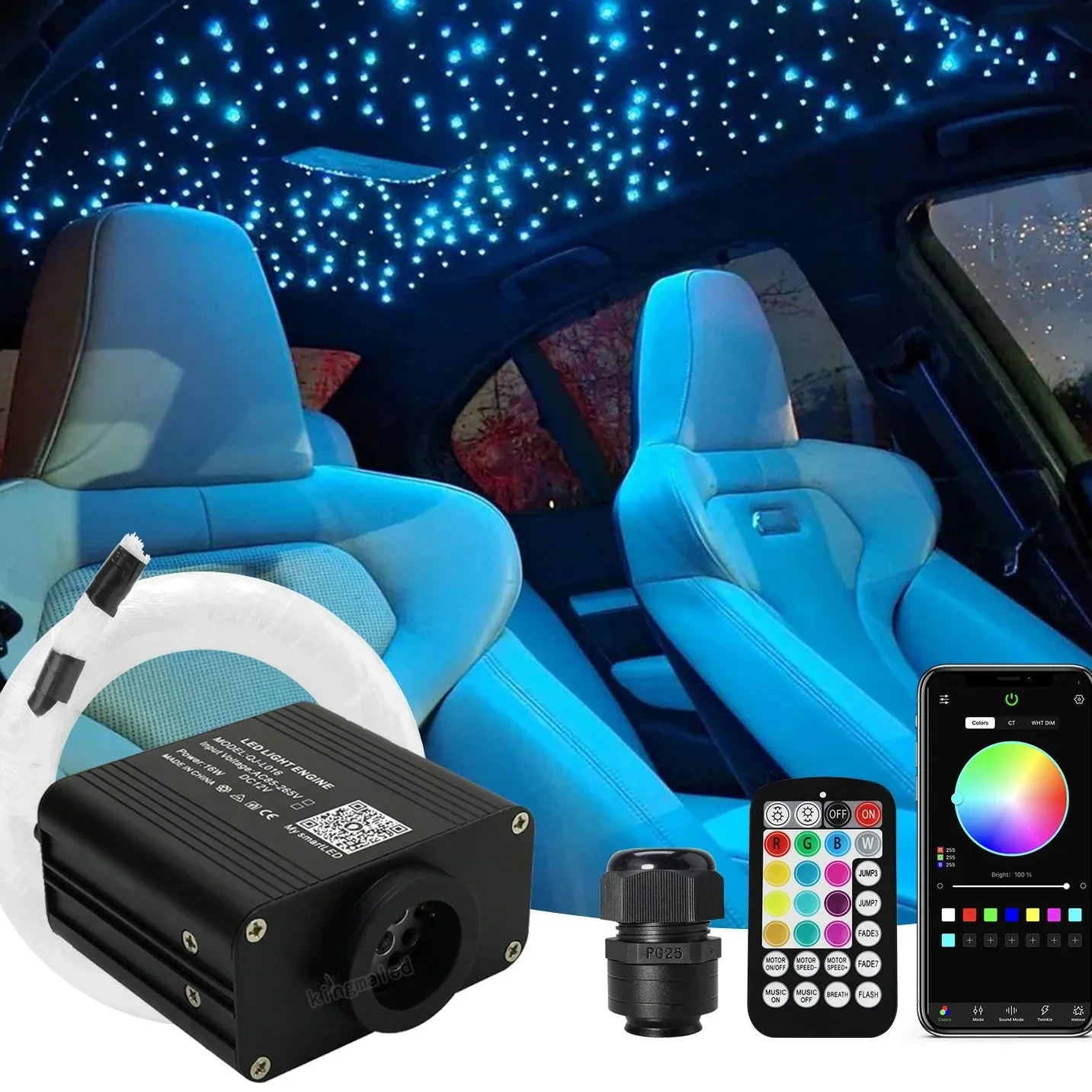 Ciel étoilé pour voiture